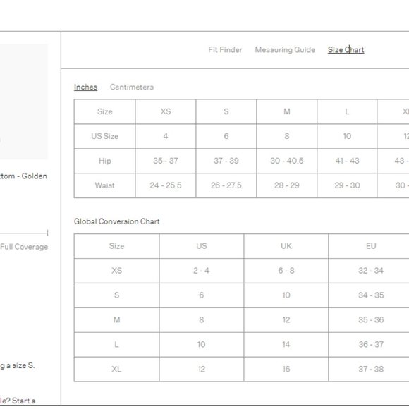 Vitamin A Golden Glow Metallic Elle Tie Side Bottom, Size X-Small/4 - Picture 3 of 5